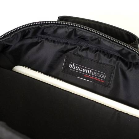 Abscent Ballistic Backpack - Black anti-odor