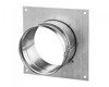 Wall flange square Ø200mm