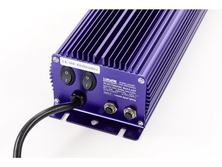 Lumatek 2x600W elektronisches Vorschaltgerät Twin Lumatek 1000W elektronisches Vorschaltgerät 4-Stufen dimmbar. 