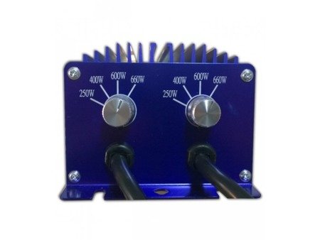 Lumatek 2x600W elektronisches Vorschaltgerät Twin Lumatek 1000W elektronisches Vorschaltgerät 4-Stufen dimmbar. 