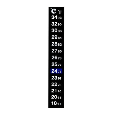 Terrarium Thermometer Aufkleber