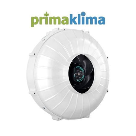 Prima Klima PK Rohrventilator, 800 m³/h, für 160 mm Rohr, inkl. Wandhalterung, Kunststoff