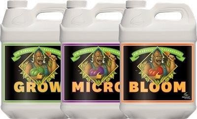 Näringspaket pH Perfect Grow / Micro / Bloom 4L 