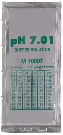 PH buffer solution 20 ml pH 7.01