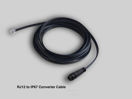 Kit cablu RJ12 la conector filetat impermeabil Trolmaster (ECS-3)