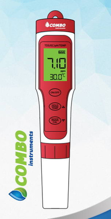 Digital pH, EC, TDS, Temp Meter 4in1 C500 Comboinstruments