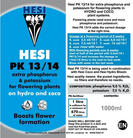 Hesi PK 13/14 1L Blütezusatz