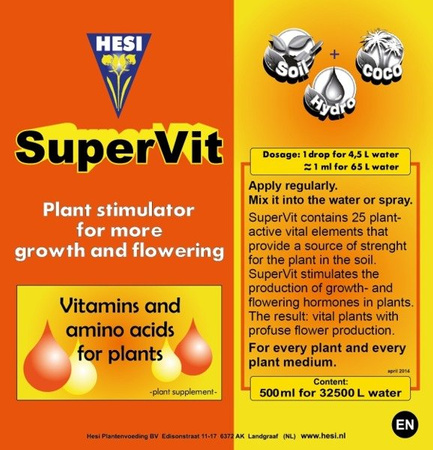 Växtnäring, Hesi Super Vit 10ml