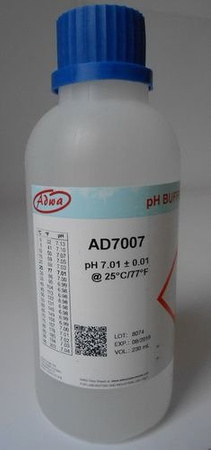 PH buffer solution 230 ml pH 7.01