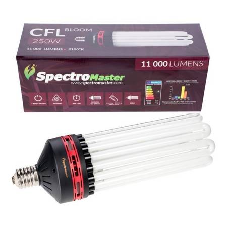 Lampa CFL 250W Spectromaster - 8U - 2100K Kwitnienie