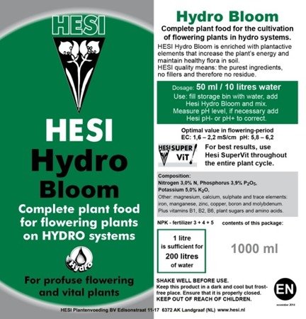 Hesi Hydro Bloom 5L