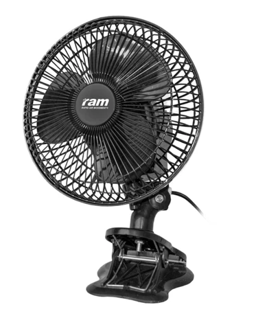 Ram Clip Fan 20W - Ø18cm с вращением