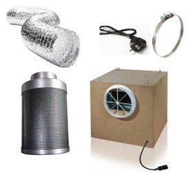 Ventilation Kit Professional - 1500m3/h