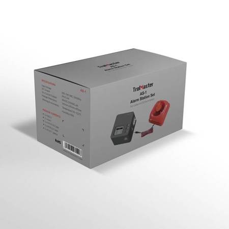 (AS-1) CO2 Alarm Station (audio/visual) with Cable