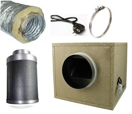 Ventilation Kit Professional - 500m3/h